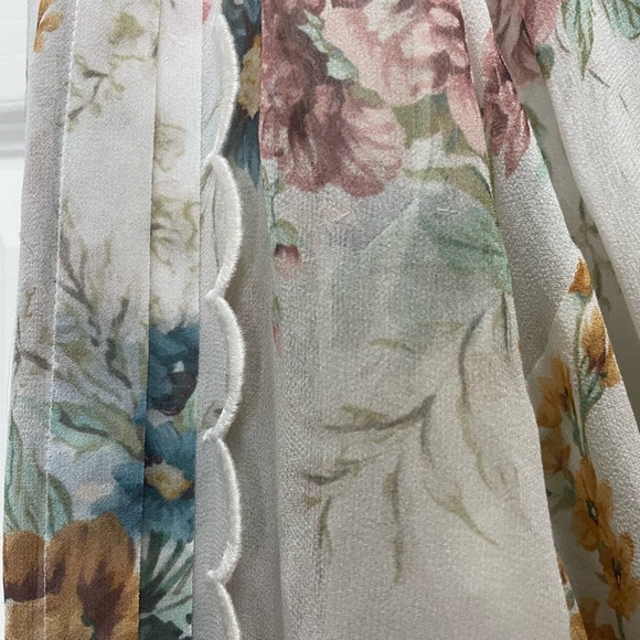 Zimmermann Chiffon Jumpsuit Playsuit Romper Size 3 - Picture 2 of 16